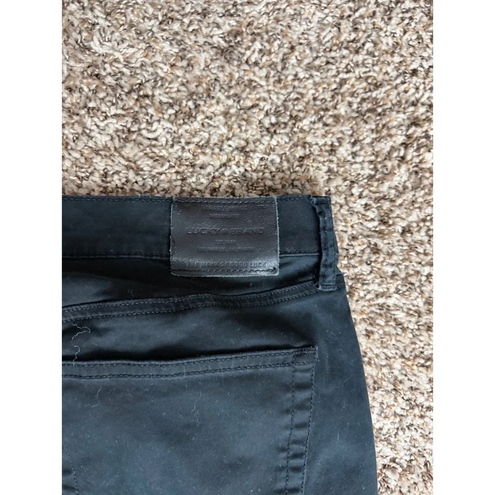 Lucky Brand 121 Slim Black Jeans Men Size 38x32